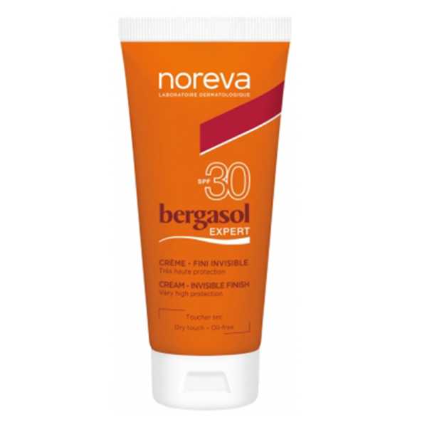 Noreva bergasol Expert Cream Invisible Finish Spf30, 50Ml